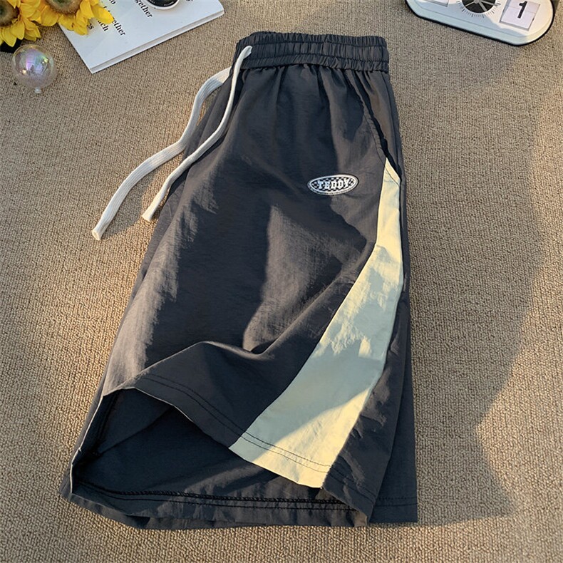 ！2026夏季新款男士撞色短裤百搭速干潮牌五分裤DK298特P25，男装休闲裤，电商B220