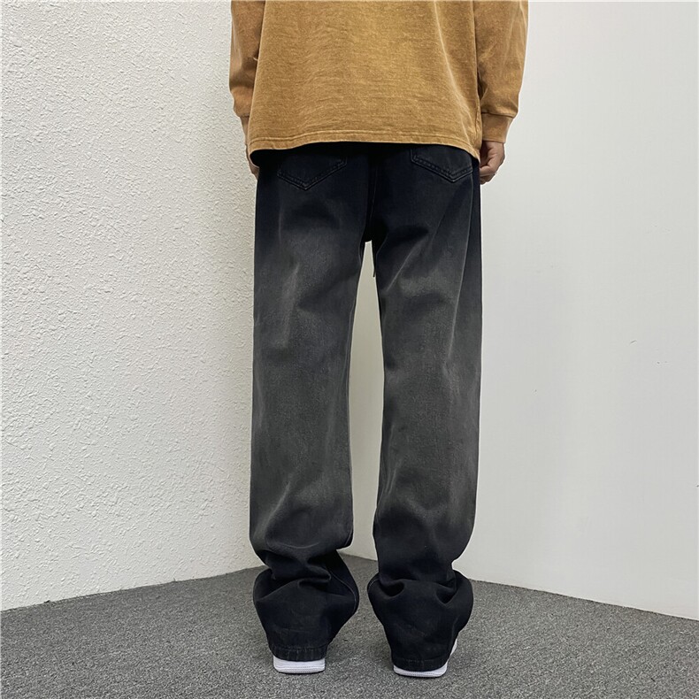 k786-p55-控78M-5XL现货性高阶港风中性ins宽松牛仔裤,男装牛仔裤,星座116