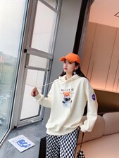 现货冬季休闲时尚加绒卫衣，女装卫衣/绒衫，泽妤