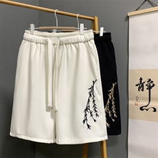 量大优供视频冰丝风刺绣短裤DK18m-5XL特P25，男装牛仔裤，电商B325
