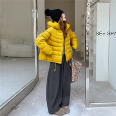 现货【新品】25冬排骨连帽保暖短款白鸭绒外套2C326-P335-K518，女装羽绒服，2C326