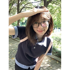 H0909-P40推荐#原版出货+刺绣修身显瘦假两件短袖T恤，女装T恤，星座617A-2