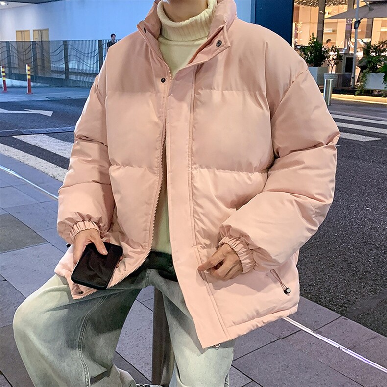 潮流宽松立领棉衣百搭休闲棉服A161-7701,男装棉衣,电商A161