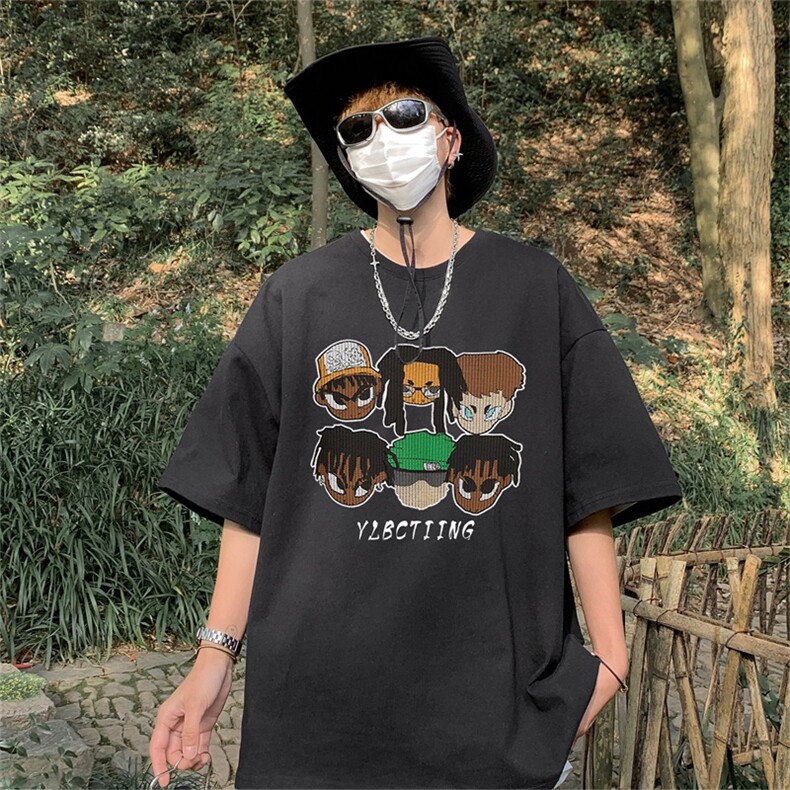 230g重磅纯棉!夏季短袖t恤男半袖男DSA028-MDTP433-P25,男装T恤,电商A028