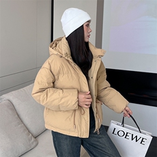 时尚新款冬季连帽羽绒服修身显瘦保暖外套，女装羽绒服，阿舍尔精品