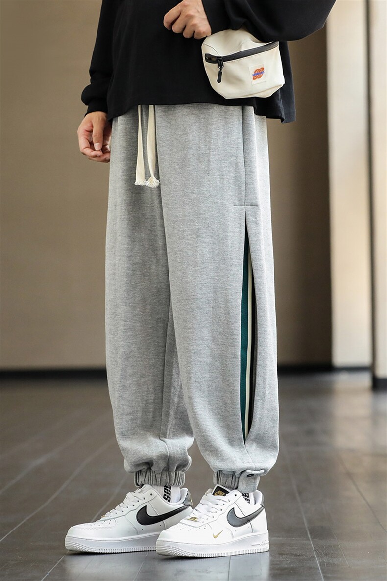 高品质秋季新款运动裤男束脚宽松卫裤潮流休闲长裤篮球裤子,男装休闲裤,星座815-2