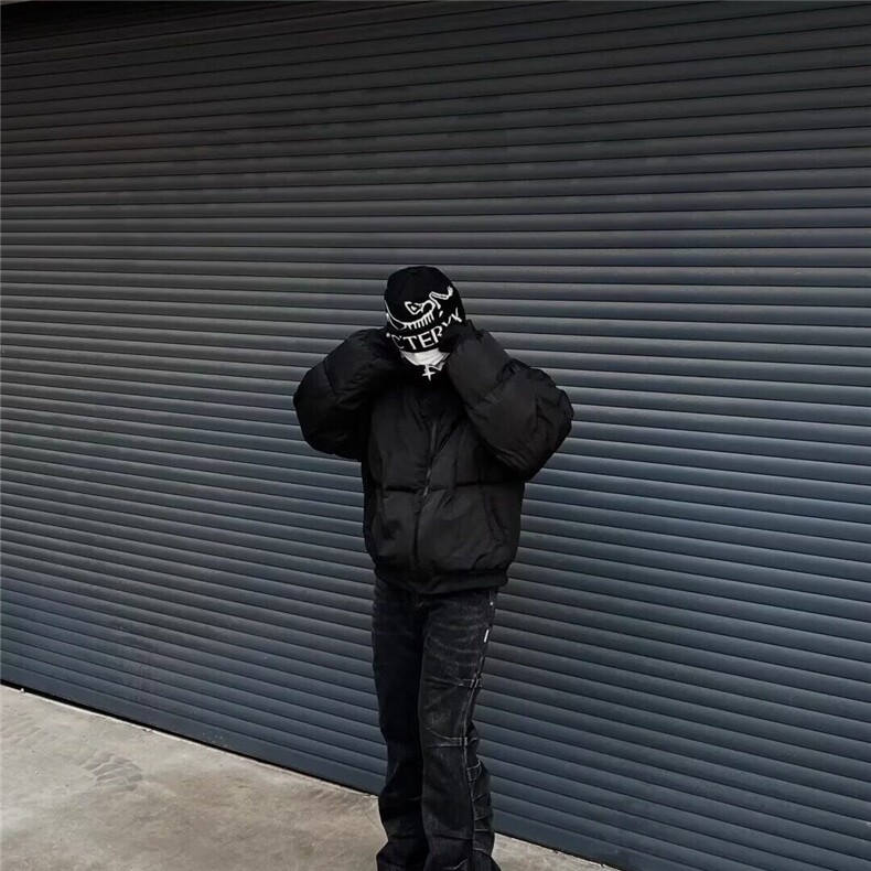 【有货】DW262-P103高质感PU皮立领棉服短款宽松面包服冬季外套,男装棉衣,星座603-2