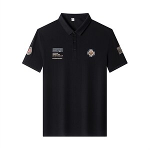 时尚短袖T恤男薄款刺绣翻领上衣夏季青年男士休闲潮流polo体恤衫，男装T恤，电商B212（原钱塘6029）
