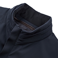 冬季白鹅绒拆卸内胆羽绒服脱卸帽外套中年爸爸装YYYR21818-P345，男装羽绒服，电商B212（原钱塘6029）