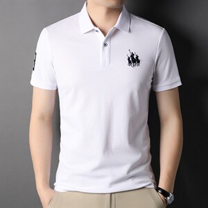 D22771钱塘2020-2主推夏季男士精品短袖休闲翻领T恤P55图片