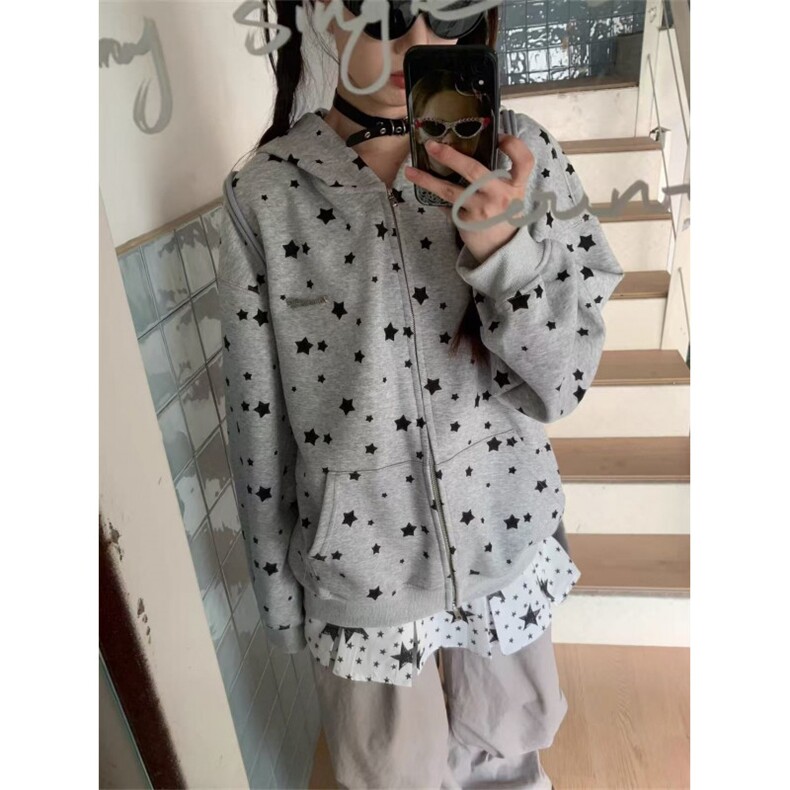 薄款350克好质量做工#原版压线+订铁字母+双拉链【纯棉华棉】，男装夹克，星座506A