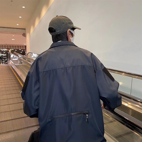 潮流夹克潮男春季夹克J01P57图片