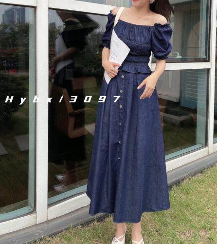 牛仔套装，女装职业装，火引冰薪