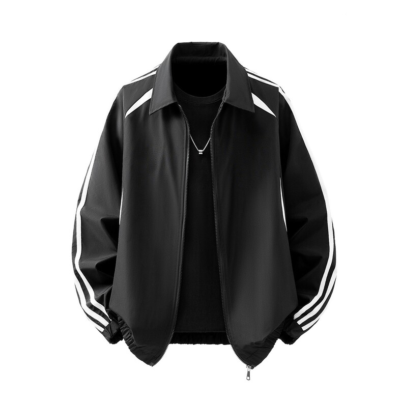 可二开美式学院风大码M-5XL棒球服夹克男立体白底JK78090P75控118，男装夹克，星座227-7