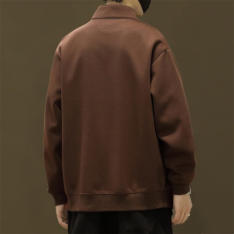 外套男开衫卫衣男士春秋宽松夹克立领运动服TW6137-P72,男装夹克,星座1105-3