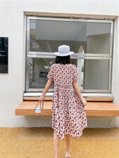 【现货】碎花连衣裙，女装连衣裙，得瑟空间