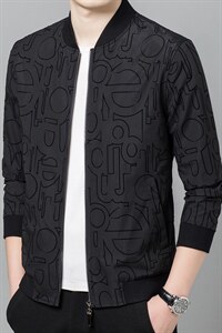 男士商务休闲夹克衫中年棒球领秋冬装新款外套上衣男ASD6598-P170,男装夹克,电商B212（原钱塘6029）