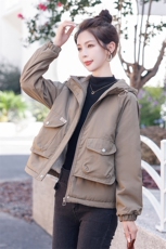 现货！！2024冬季新款加绒加厚外套女连帽小个子棉衣显瘦派克棉服，女装棉衣/棉服，以桐