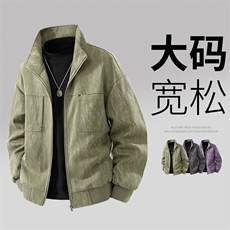 大码男士休闲夹克外套8555-P75控159大码元，男装夹克，星座209