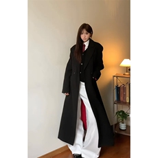 现货~红内长款垫肩收腰大衣Y962-西装风衣P118毛呢大衣P125，男装西服套装，星座1004-3