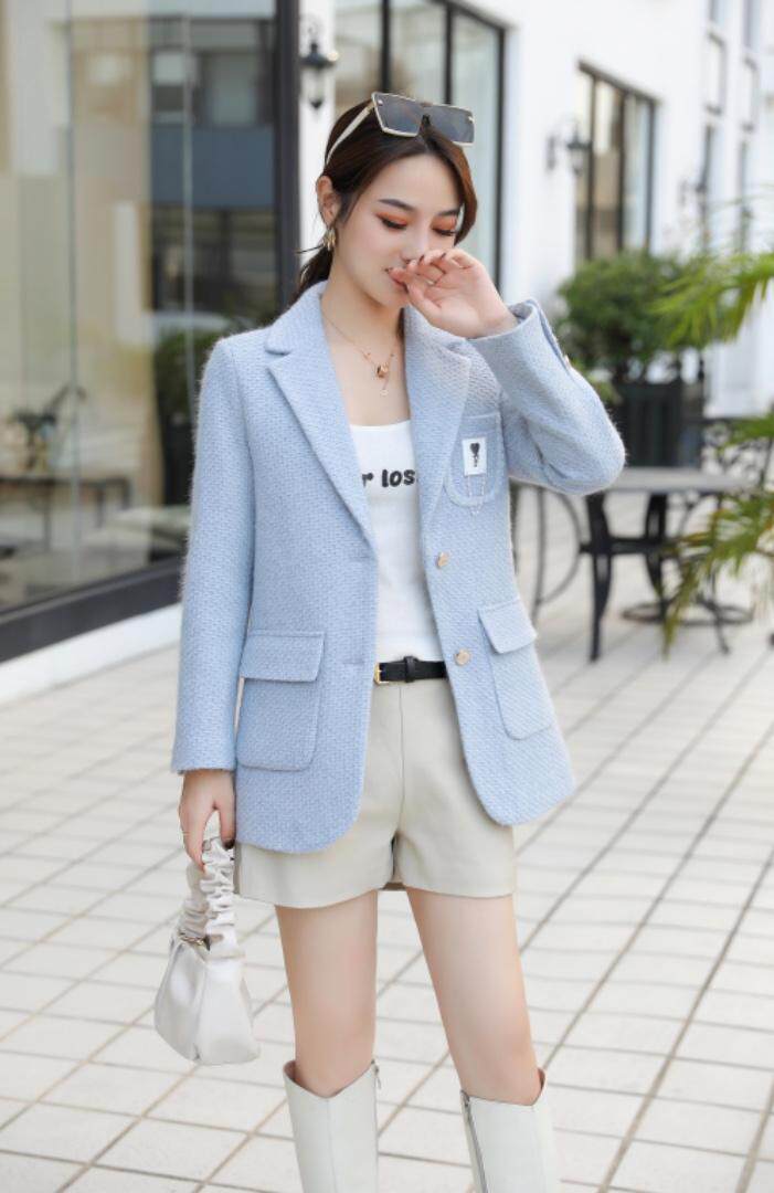 毛呢外套，女装毛呢外套，依生伴