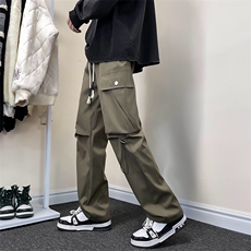 美式复古机能工装裤男士秋冬新款潮牌宽松冲锋裤休闲裤K7553-P36，男装休闲裤，星座512-3
