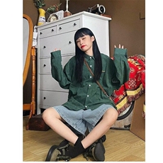 肌理感结构衬衫双层风琴效果潮牌男春季百搭时尚长袖上衣，男装衬衫，星座506A