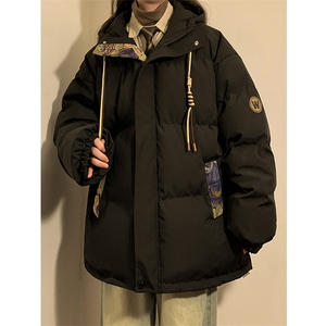 XZ102B-1潮风外套男女同款新款棉衣XZ102B-1-M6632P125图片