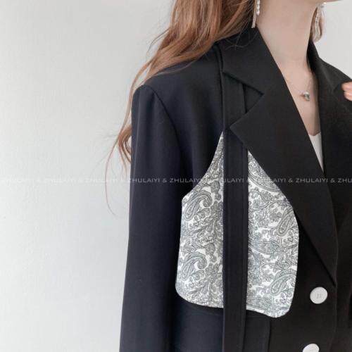 【现货】春季新款黑白灰西装外套，女装西装，主莱依