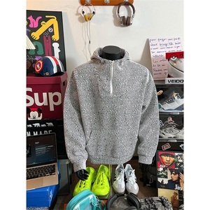 银丝雪尼尔连帽卫衣男 cp116-特p：55图片