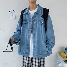 1港风春季新款情侣宽松休闲潮流韩版夹克男士外套7207P78控98，男装夹克，星座226-2