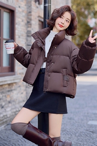 90白鸭绒羽绒服女短款2025冬季新款女装气质休闲保暖外套潮！现货图片