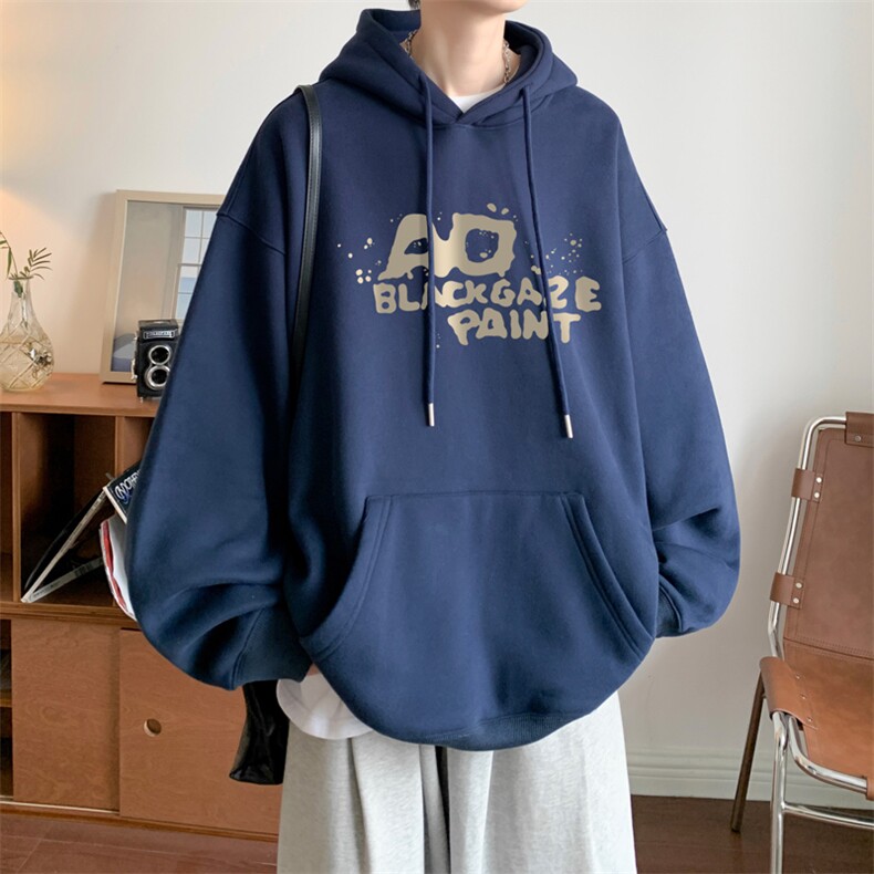 ！连帽圆领卫衣男装港风帽衫男LM145-P35,男装卫衣,电商B367