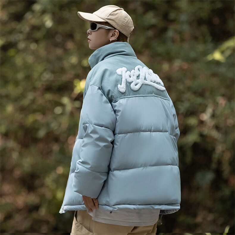 冬季加厚立领棉服潮流男士棉衣灯芯绒棉袄潮流A266-WMY8623-P75,男装棉衣,电商A266