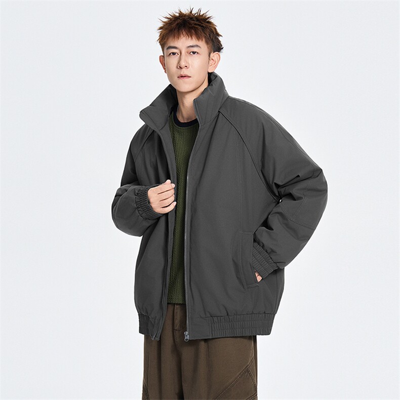 MY834-P80棉服男冬季新款港风宽松立领棉衣S-2XL，男装棉衣，星座1204