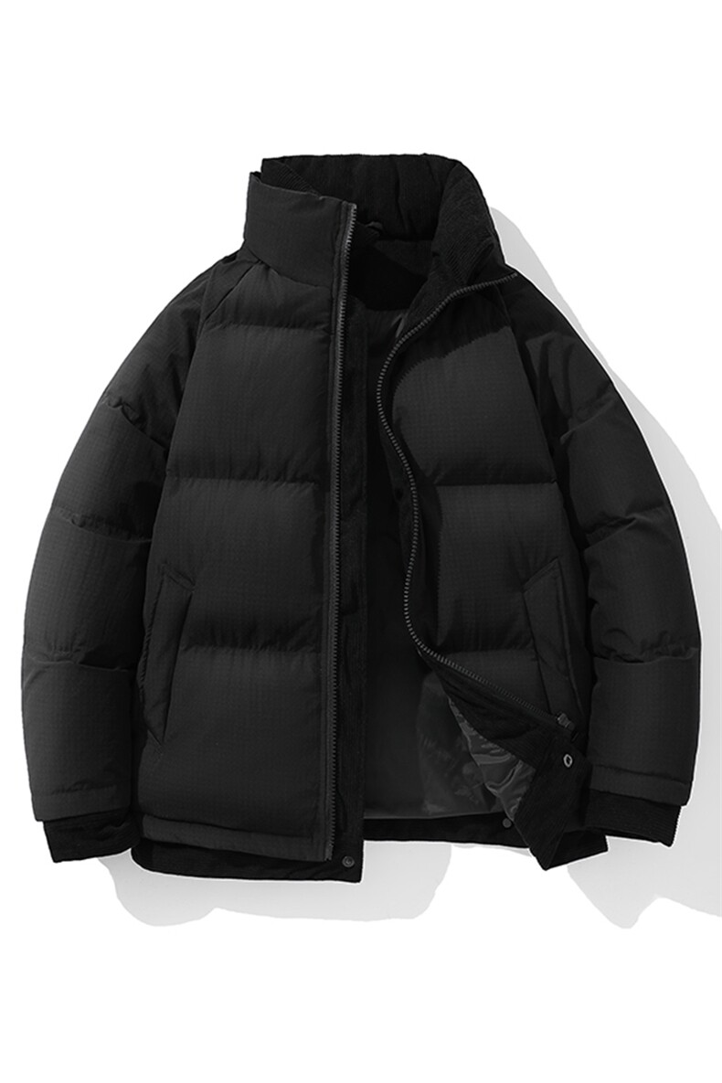 新标白鸭绒简约休闲立领外套纯色加厚羽绒服ESY0221-P205,男装羽绒服,电商B306