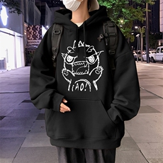 CM025P60加绒65纯棉卫衣秋冬新款美式高街重磅连帽外套潮牌衣服，女装短外套，星座304A