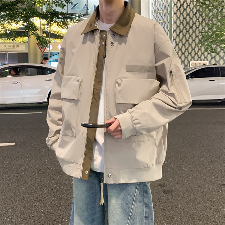 现货春季新款工装夹克男飞行员美式上衣外套A02513-P75,男装夹克,星座308B-2