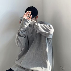 打底衫长袖港风潮内搭卫衣宽松上衣1192-P26，男装T恤，星座910-5