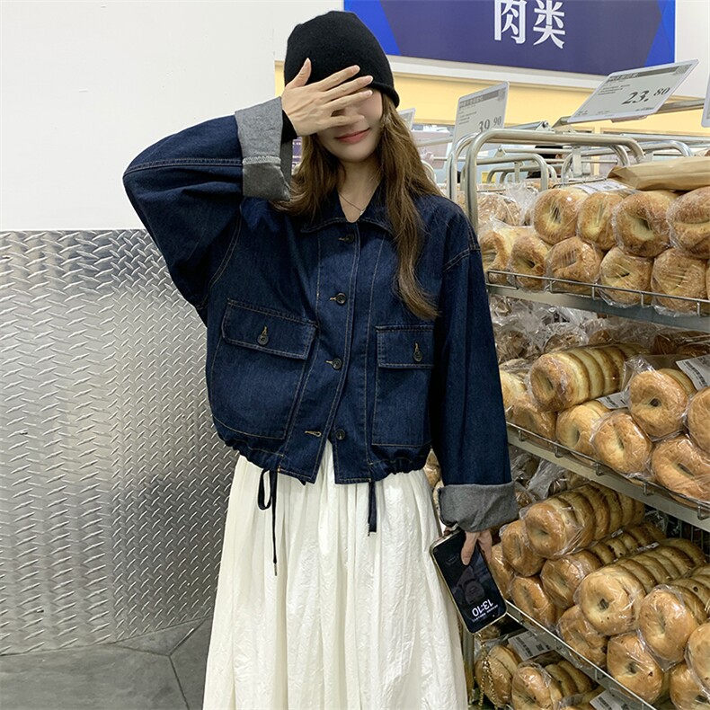 现货~~跑量款牛仔外套休闲宽松版P120178,女装短外套,2C262