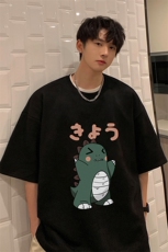麂皮绒短袖t恤男大码半袖男JD82037-P25，男装T恤，电商A040