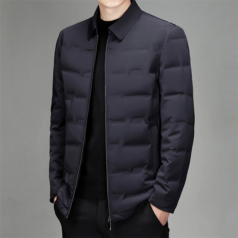 CK6607钱塘2020-2中年男士商务休闲百搭简约冬季厚款羽绒服P325图片