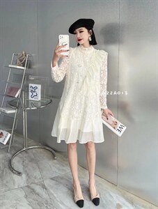 蕾丝连衣裙图片