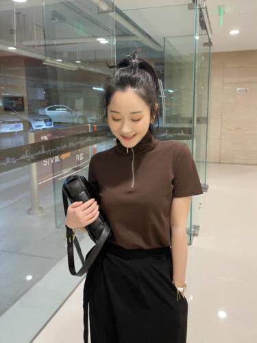 拉链T，女装，ME.fashion