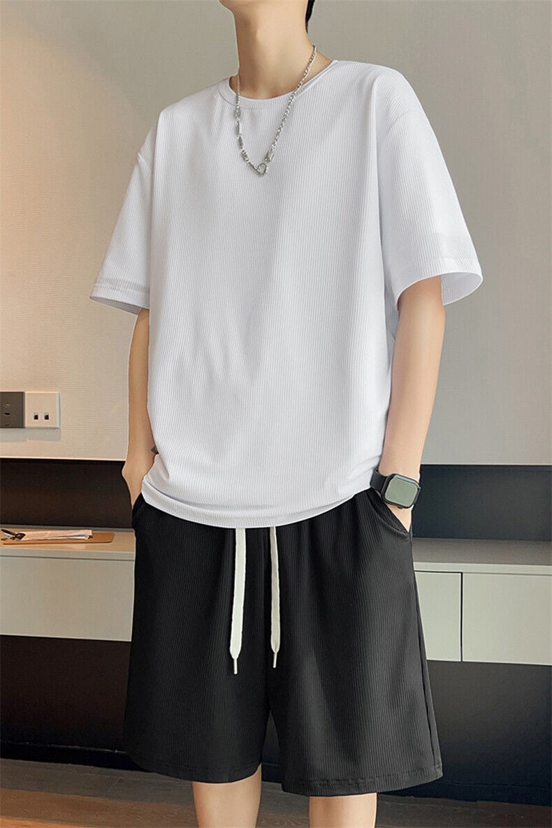 35527-P46大码控69大码夏季男士休闲套装,男装休闲套装,星座209