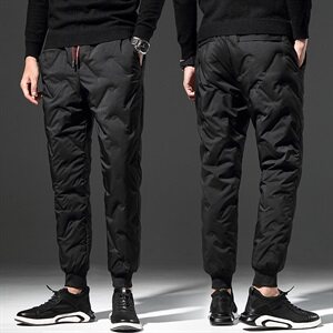 1099-P140 2020冬款羽绒裤90白鸭绒男休闲保暖裤子-,男装棉裤,电商A211