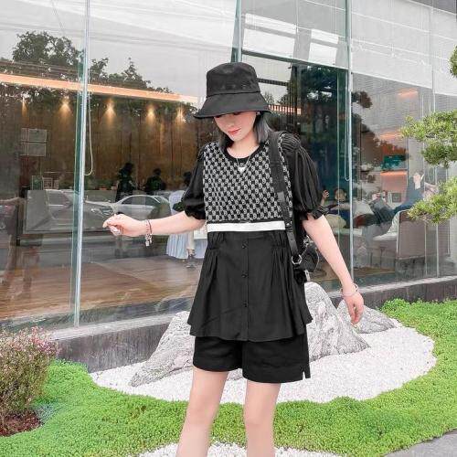 夏季拼接小衫，女装，斐媞梦 FTM