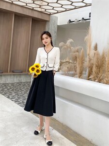 【现货】夏装两件套韩范淑女裙,其它,水锦红