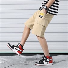 A003-HK7013-P45夏装时尚男装贴标潮牌工装裤卷帘门2，男装休闲裤，电商A003