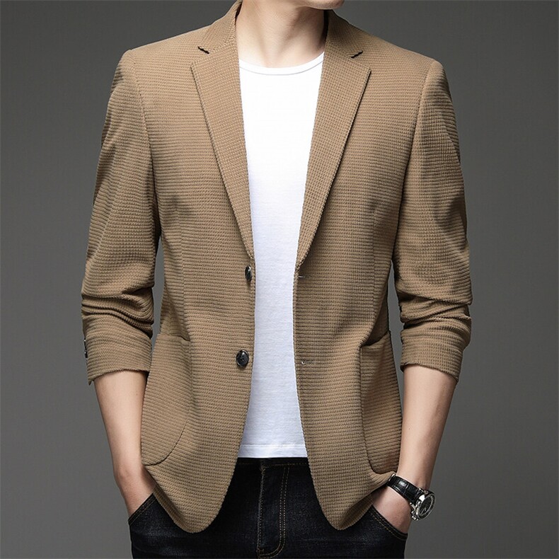BGW310主推男式春秋新款长袖简约西服休闲商务便服西装单西图片